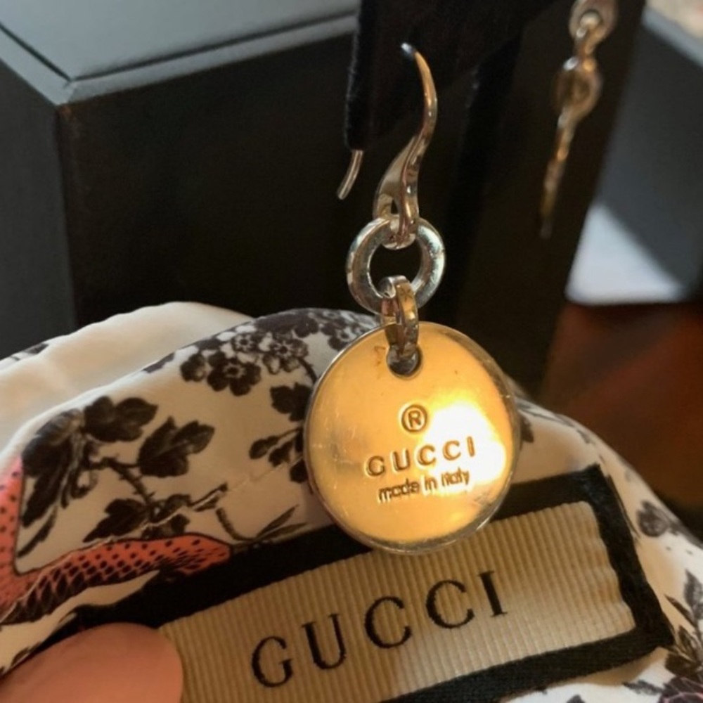 Pair of silver 925 Gucci Earrings! 💥 - Picture 7 of 12